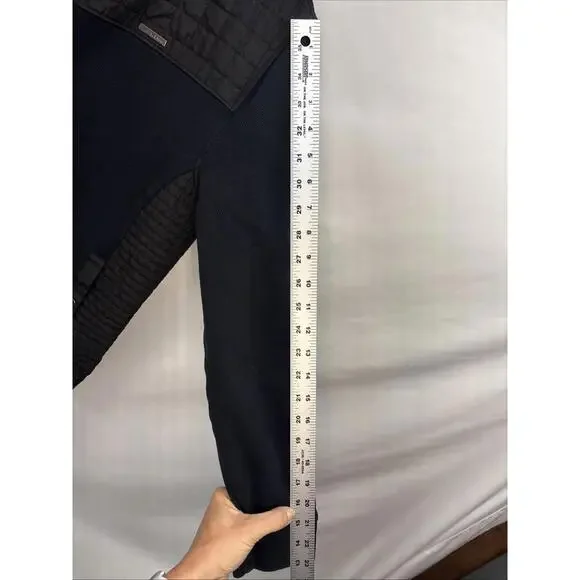 Calvin Klein Men's Black Quilted Jacket with Rib Knit Trim - Medium - Picture 8 of 9